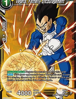 Vegeta, Fatherly Encouragement (Unison Warrior Series Boost Tournament Pack Vol. 7) (P-372) [Tournament Promotion Cards] For Cheap