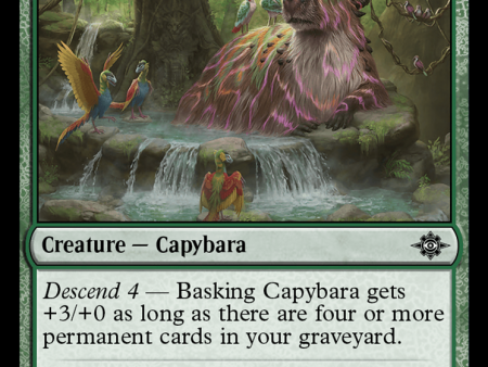 Basking Capybara [The Lost Caverns of Ixalan] Discount