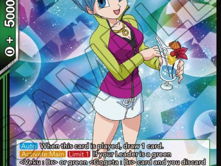 Bulma, In Search of Dragon Balls (Zenkai Series Tournament Pack Vol.2) (P-444) [Tournament Promotion Cards] For Sale