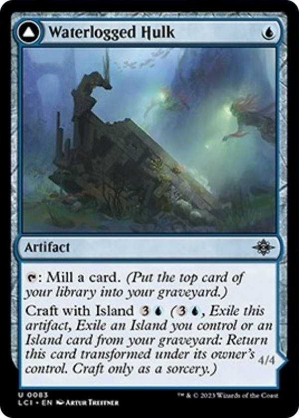 Waterlogged Hulk    Watertight Gondola [The Lost Caverns of Ixalan] Online Sale