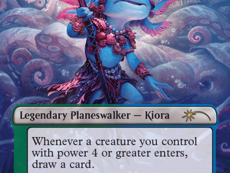 Kiora, Behemoth Beckoner (Rainbow Foil) [Secret Lair Drop Series] Hot on Sale