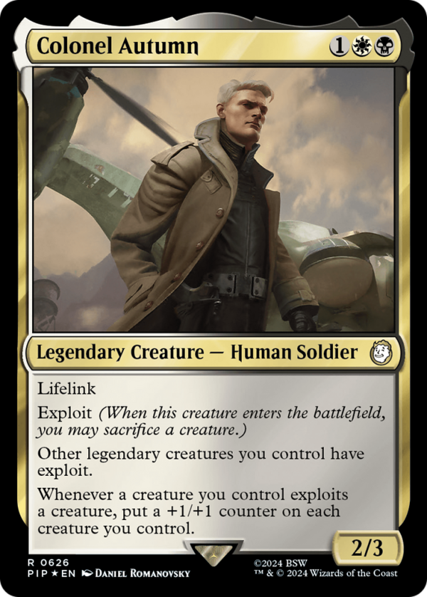 Colonel Autumn (Surge Foil) [Fallout] For Cheap