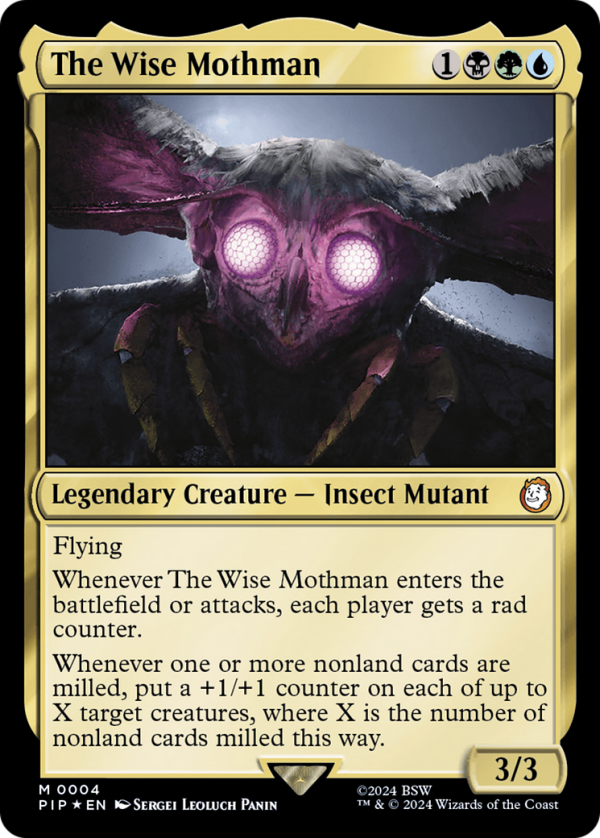 The Wise Mothman [Fallout] Online Hot Sale