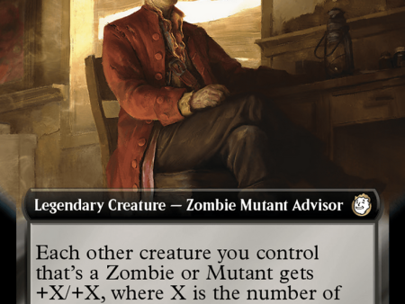 Hancock, Ghoulish Mayor (Extended Art) (Surge Foil) [Fallout] Supply