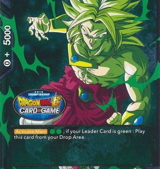 Broly, Everlasting Vengeance (Championship Final 2019) (P-140) [Tournament Promotion Cards] Online Hot Sale