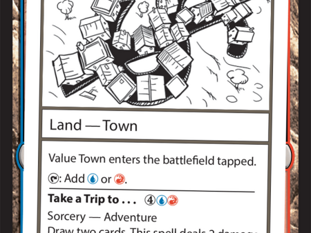 Value Town (adventurer) [Mystery Booster 2 Playtest Cards] Fashion