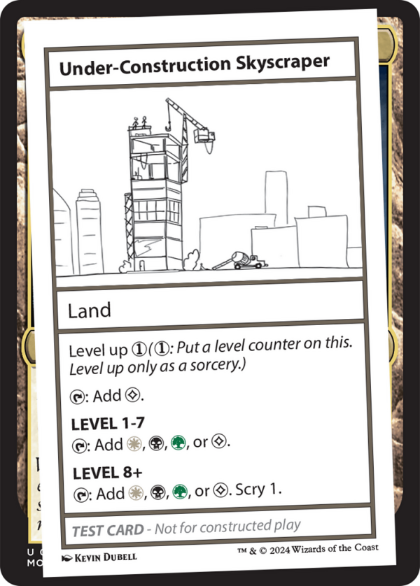 Under-Construction Skyscraper [Mystery Booster 2 Playtest Cards] Online Sale