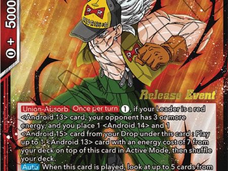 Android 13, Uninvited Guest (Fighter s Ambition Holiday Pack) (BT19-021) [Tournament Promotion Cards] For Discount