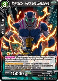 Nigrisshi, from the Shadows (Divine Multiverse Draft Tournament) (DB2-151) [Tournament Promotion Cards] on Sale