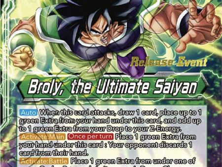 Broly    Broly, the Ultimate Saiyan (Fighter s Ambition Holiday Pack) (BT19-068) [Tournament Promotion Cards] For Discount