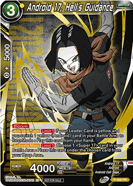 Android 17, Hell s Guidance (Gold Stamped) (P-358) [Tournament Promotion Cards] For Discount