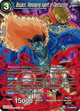 Boujack, Rampaging Agent of Destruction (P-299) [Tournament Promotion Cards] Fashion