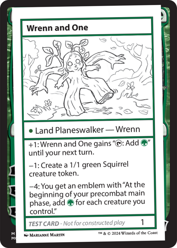 Wrenn and One [Mystery Booster 2 Playtest Cards] Online Hot Sale