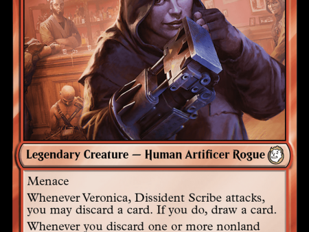 Veronica, Dissident Scribe [Fallout] For Discount