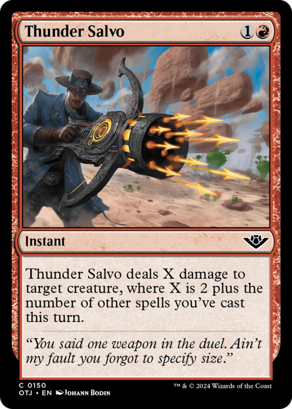 Thunder Salvo [Outlaws of Thunder Junction] For Discount