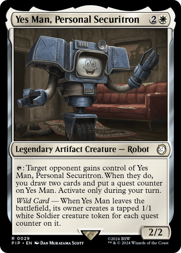 Yes Man, Personal Securitron [Fallout] Sale