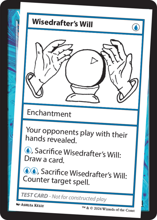 Wisedrafter s Will [Mystery Booster 2 Playtest Cards] Online