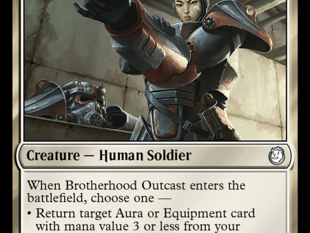 Brotherhood Outcast (Surge Foil) [Fallout] Cheap