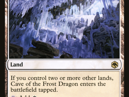 Cave of the Frost Dragon [The List] Online