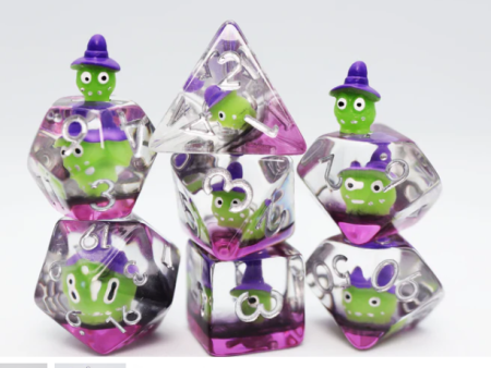 Wacky Witches RPG Dice Set Hot on Sale