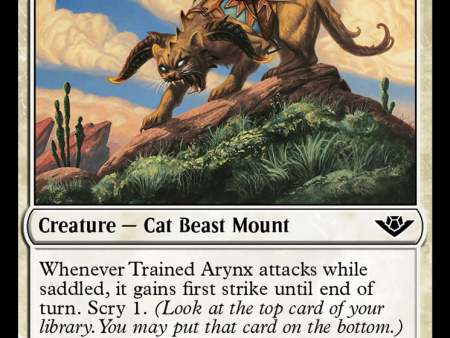 Trained Arynx [Outlaws of Thunder Junction] Sale