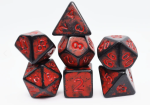 Timeworn Red RPG Dice Set Cheap