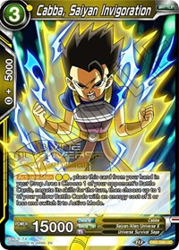 Cabba, Saiyan Invigoration (Divine Multiverse Draft Tournament) (DB2-099) [Tournament Promotion Cards] Online now