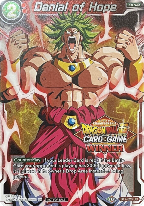 Denial of Hope (Winner Stamped) (BT7-023) [Tournament Promotion Cards] Cheap