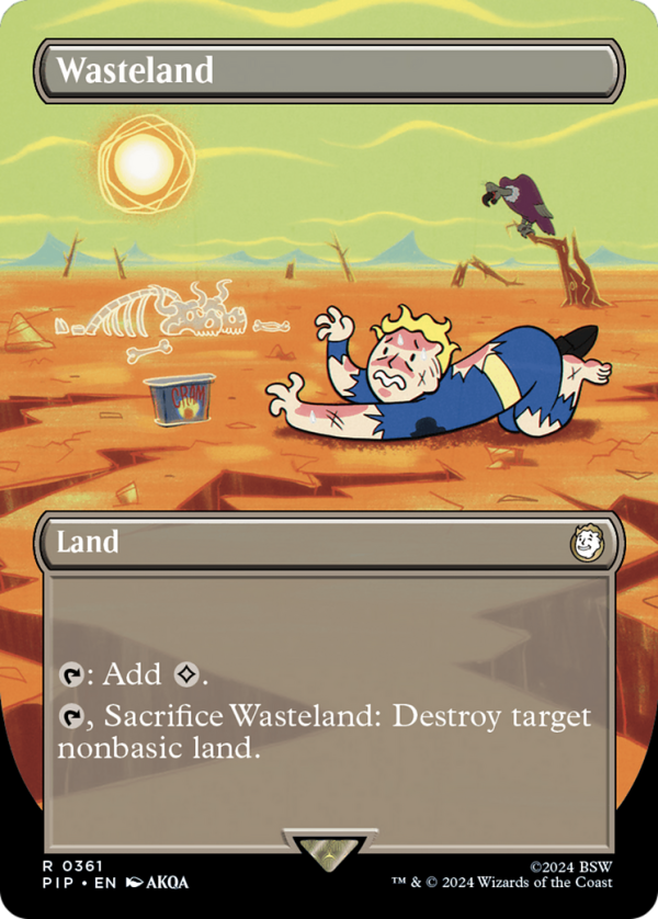 Wasteland (Borderless) [Fallout] on Sale