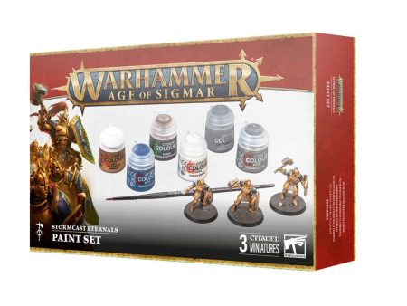 Warhammer Age of Sigmar: Stormcast Eternals + Paint Set Supply