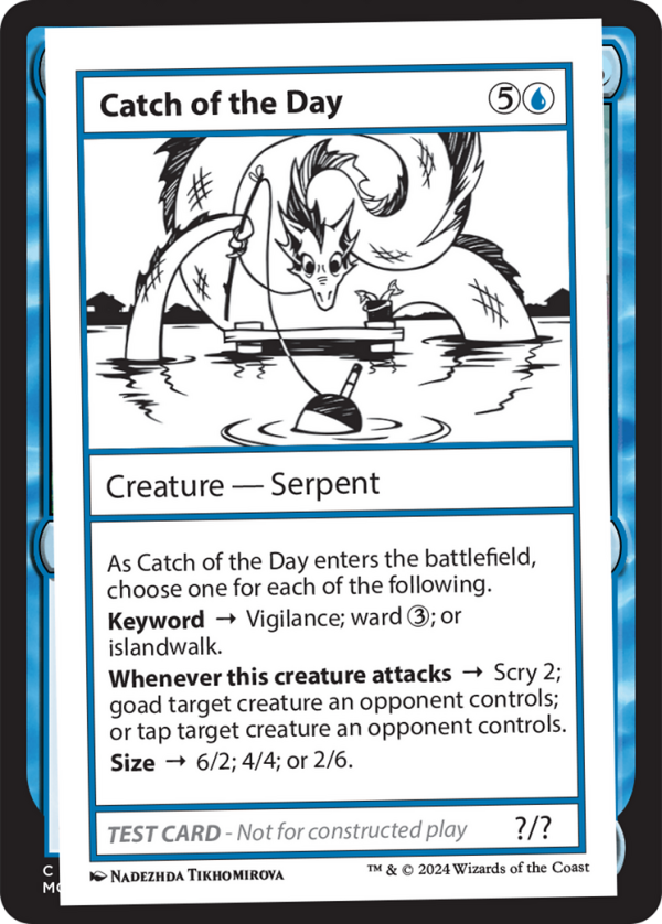 Catch of the Day [Mystery Booster 2 Playtest Cards] Supply