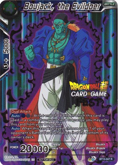 Boujack, the Evildoer (Card Game Fest 2022) (BT13-047) [Tournament Promotion Cards] on Sale