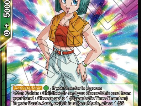 Bulma, Family Support (Zenkai Series Tournament Pack Vol.4) (P-506) [Tournament Promotion Cards] Fashion