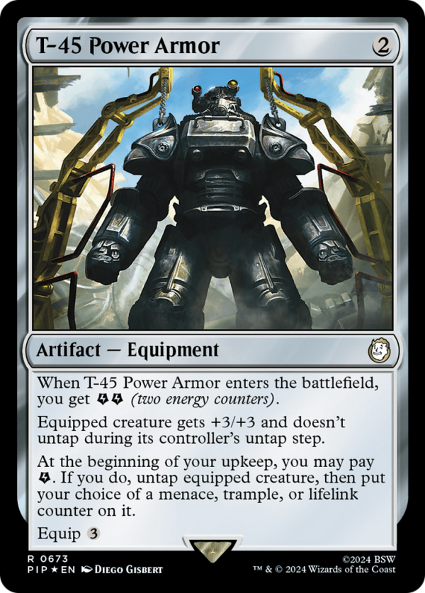 T-45 Power Armor (Surge Foil) [Fallout] on Sale