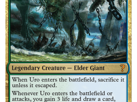 Uro, Titan of Nature s Wrath [Mystery Booster 2] Online now