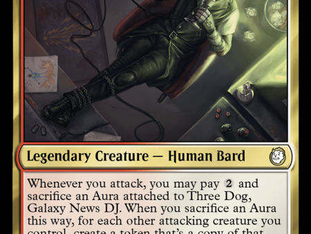 Three Dog, Galaxy News DJ (Surge Foil) [Fallout] Hot on Sale