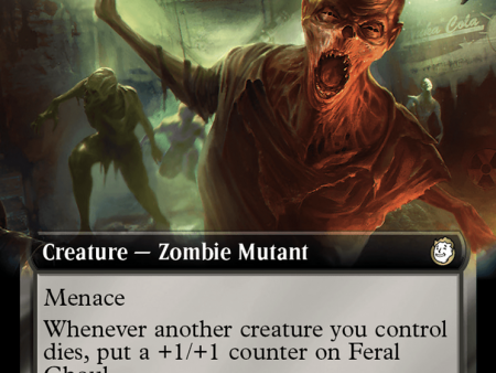 Feral Ghoul (Extended Art) (Surge Foil) [Fallout] Online Hot Sale