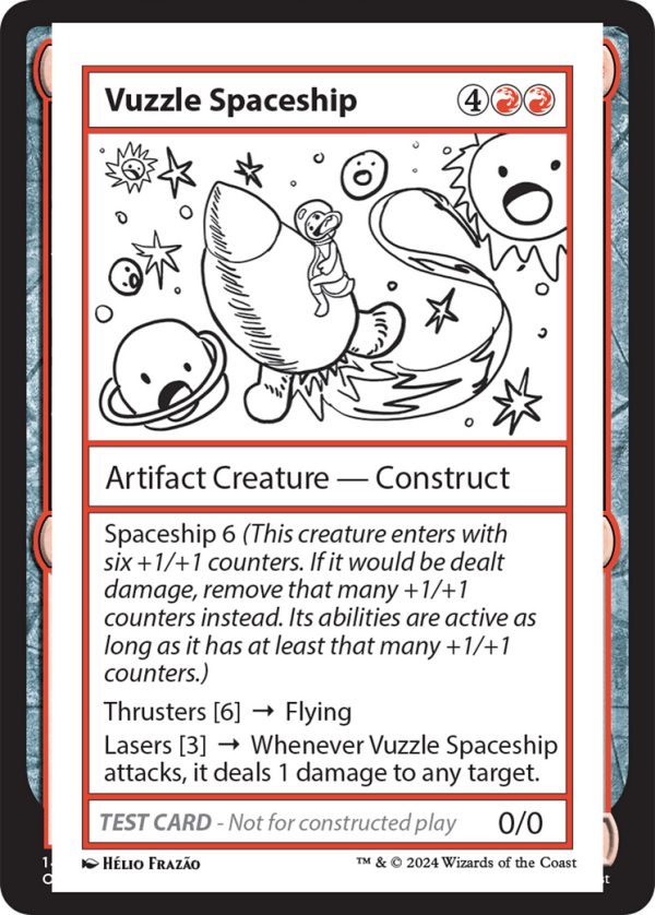 Vuzzle Spaceship [Mystery Booster 2 Playtest Cards] For Cheap