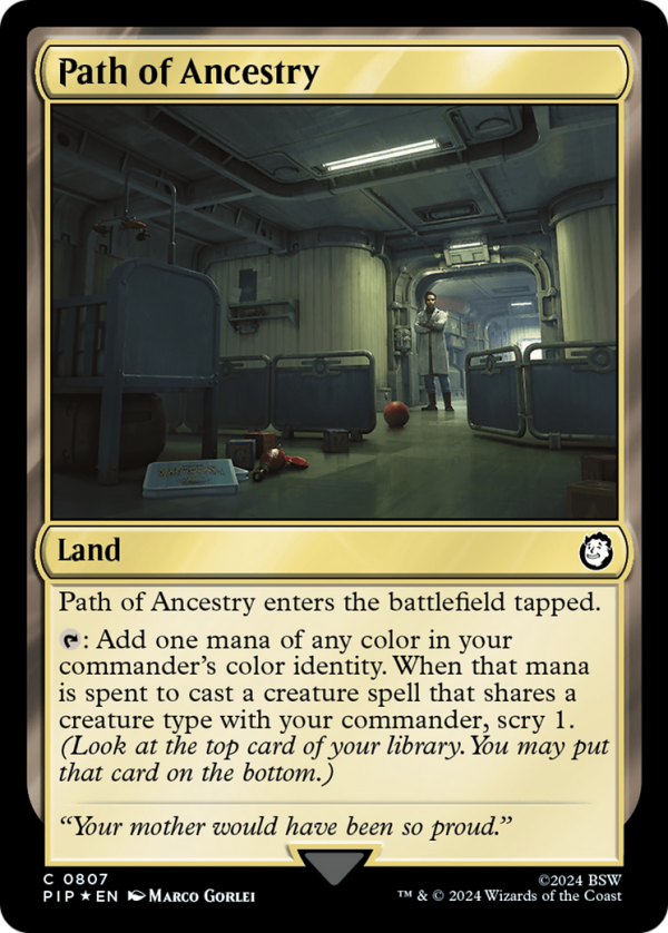 Path of Ancestry (Surge Foil) [Fallout] For Cheap