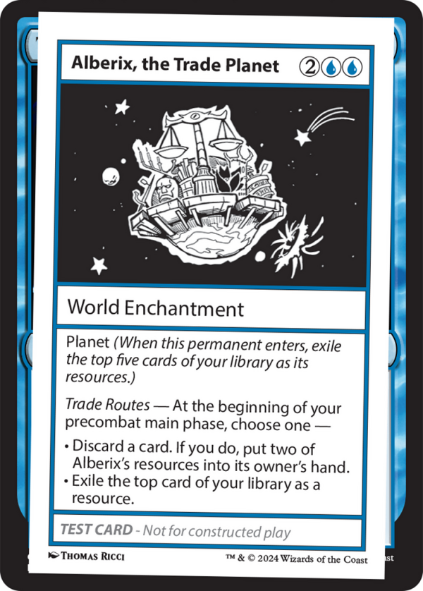 Alberix, the Trade Planet [Mystery Booster 2 Playtest Cards] Cheap