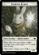 Bat    Intrepid Rabbit Double-Sided Token [Bloomburrow Tokens] Online