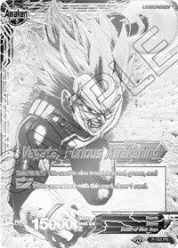 Vegeta    Vegeta, Furious Awakening (Championship Final 2019) (SIlver Metal Foil) (P-163) [Tournament Promotion Cards] Discount