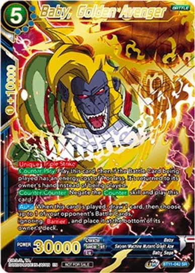 Baby, Golden Avenger (Alternate Art Set 2021 Vol.1) (BT11-042) [Tournament Promotion Cards] Sale