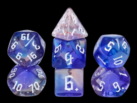 Glimmer Night RPG Dice Set For Sale