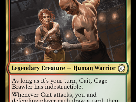 Cait, Cage Brawler (Surge Foil) [Fallout] Hot on Sale