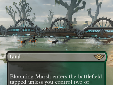 Blooming Marsh (Borderless) [Outlaws of Thunder Junction] on Sale