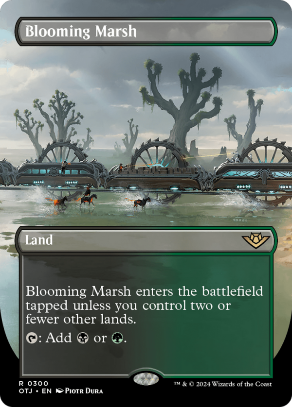 Blooming Marsh (Borderless) [Outlaws of Thunder Junction] on Sale