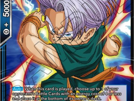 Trunks, Free Attack (Zenkai Series Tournament Pack Vol.7) (P-576) [Tournament Promotion Cards] For Sale