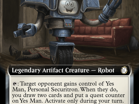 Yes Man, Personal Securitron (Extended Art) [Fallout] For Discount