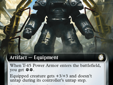 T-45 Power Armor (Extended Art) (Surge Foil) [Fallout] Online Hot Sale